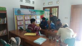 Petugas BPN dan DPTR Gunungkidul Lakukan Pencocokan Hasil Pengukuran Tanah Desa di Kalurahan Tepus